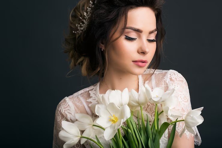 Natural and Fresh Makeup Look Wedding